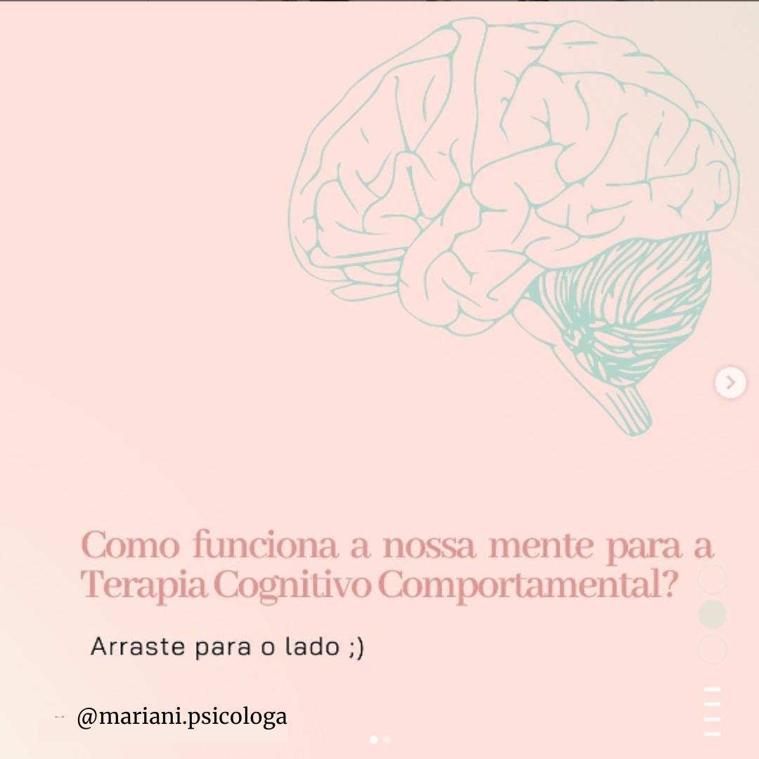 Como funciona a nossa mente para a Terapia Cognitivo Comportamental